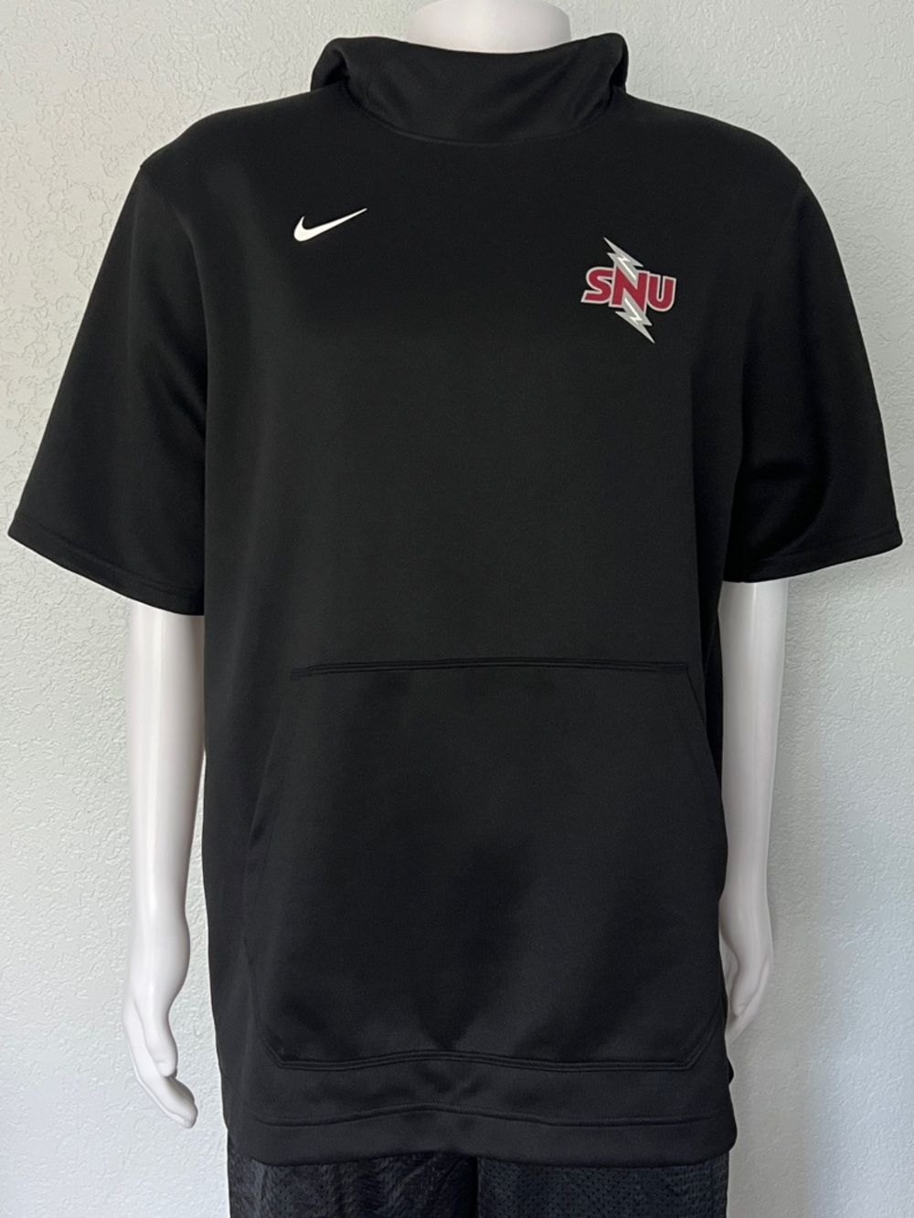 Nike SNU Southern Nazarene Basketball XL Tall Short Sleeve Shooter Hoodie